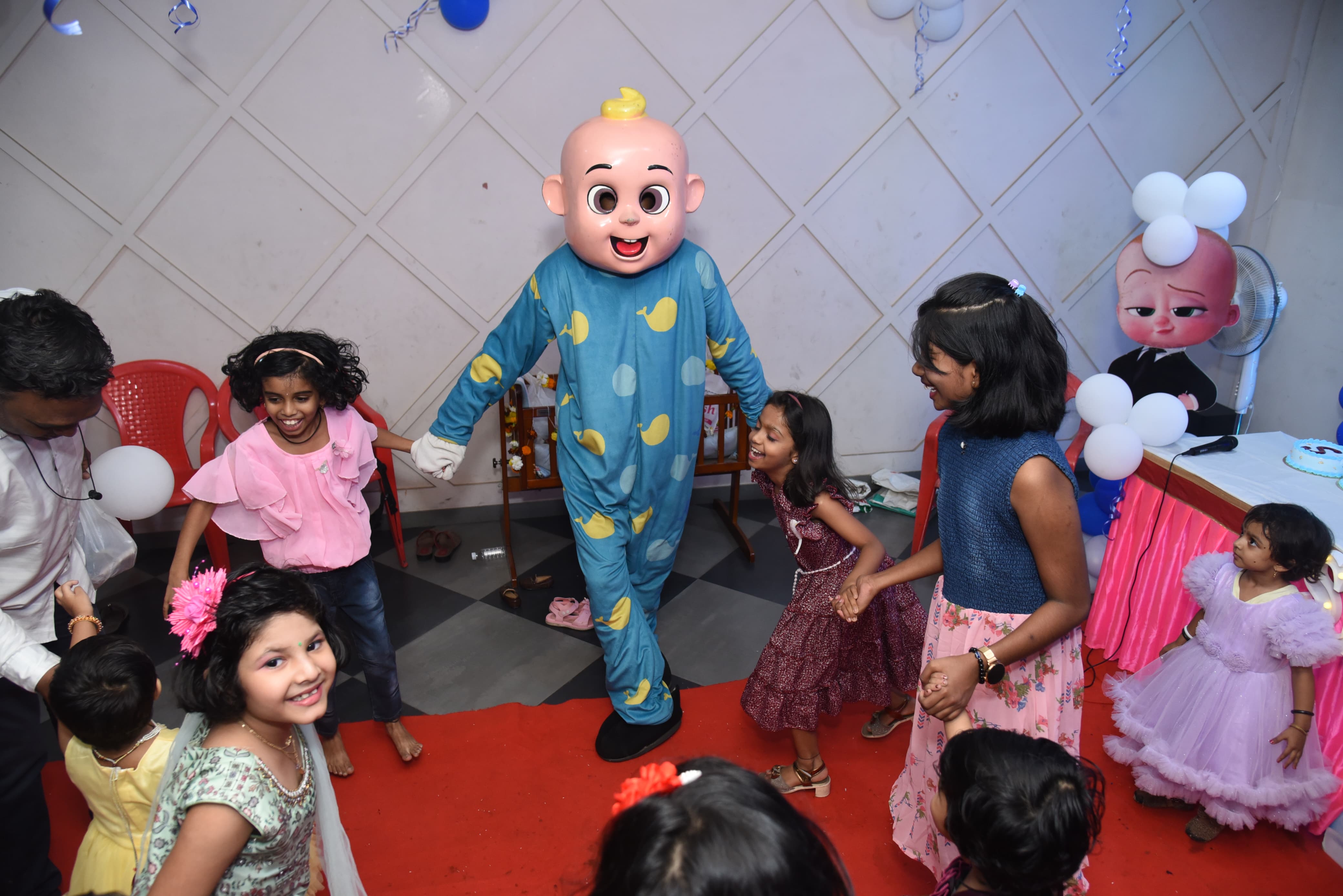 Dancing with Mascots