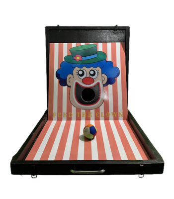 Feed The Clown Game Stall for birthday party, corporate event
