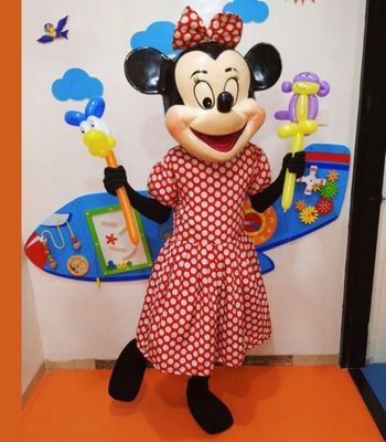 Minnie mouse mascot for Disney Theme